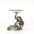 Handcrafted German Silver Elephant Diya - Traditional Indian Oil Lamp for Pooja & Home Decor